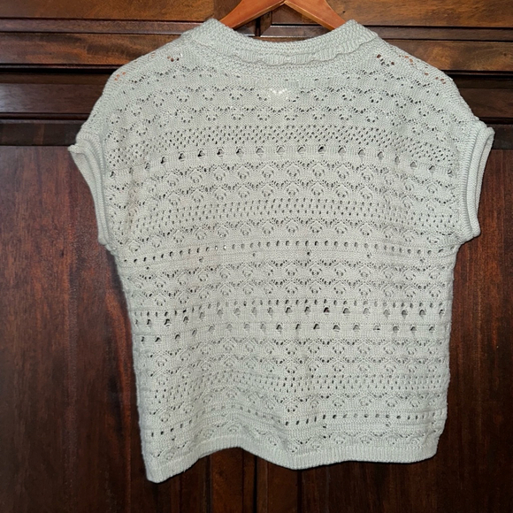 Jessica Simpson Light Gray Knit Cardigan - Picture 2 of 12